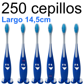 250 Cepillos de dientes infantil.