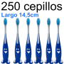 250 Cepillos de dientes infantil.