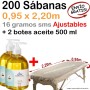 Super Oferta Sabanillas Desechables Camilla Camilla Grande