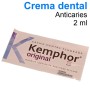 Crema Dental Monodosis 2 ML Kemphor