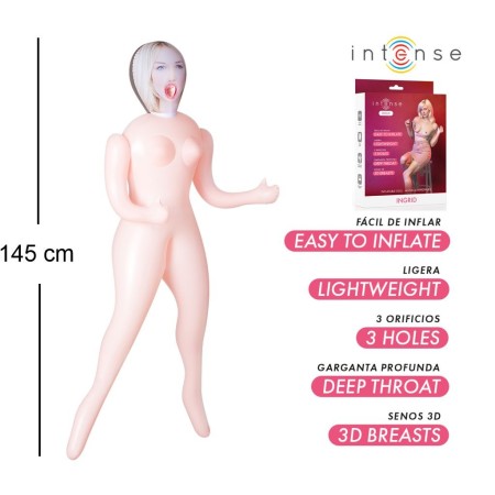Muñeca Hinchable Ingrid - Intense
