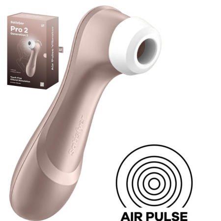 SATISFYER - PRO 2 NUEVA GENERACIÓN 2 VIBRADOR AIR PULSE 4049369015030