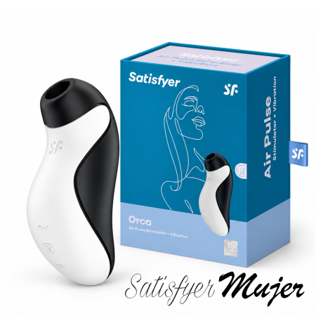 Satisfyer Orca – Vibrador Air Pulse con vibración Estimulador Mujer Clitoris