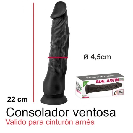 Condolador Ventosa Gigante 22cm Justin