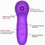 Succionador de Clítoris Recargable Morado – 10 Modos de Succión