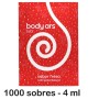 parte trasera sobres fresa