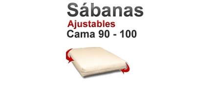 Sábanas ajustables desechables cama 90 y 100