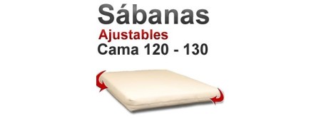 Sábanas ajustables desechables cama 120 y 130
