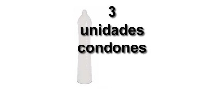 Preservativos 3 unidades