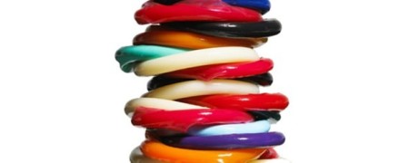 Venta de condones de colores