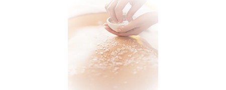 Exfoliantes corporales, limpieza de la piel corporal