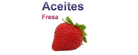 Aceites fresa para masajes