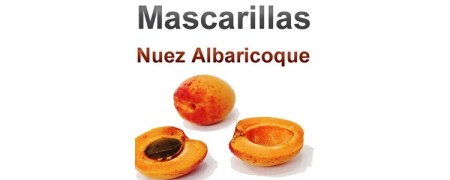 Compra mascarillas o máscaras de nuez de albaricoque