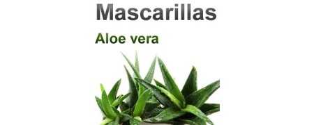 Compra mascarillas o máscaras de aloe vera