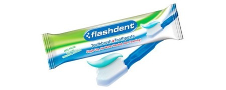 Cepillos con pasta incorporada Flashdent