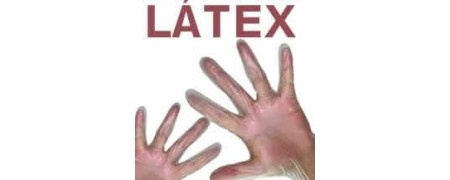 Guantes de látex con y sin polvo