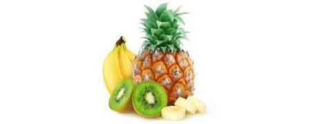 Velas con olor a frutas tropicales