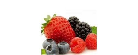 Velas con olor a frutos rojos