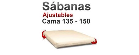 Sábanas desechables  ajustables para cama 135 y 150