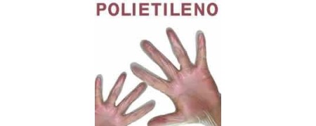 Guantes desechables de polietileno
