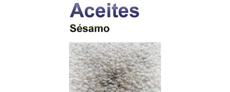 Aceites de sésamo para masajes
