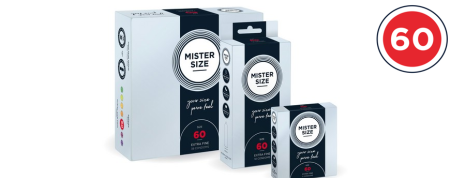 Mister Size 60 ✅ Condones talla L con más grosor