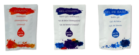 Sobres Monodosis Gel y Champú