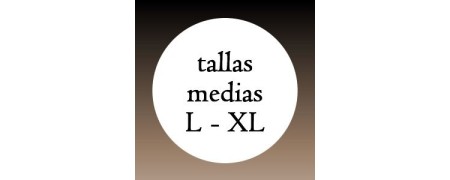 Lencería Tallas Medias L - XL